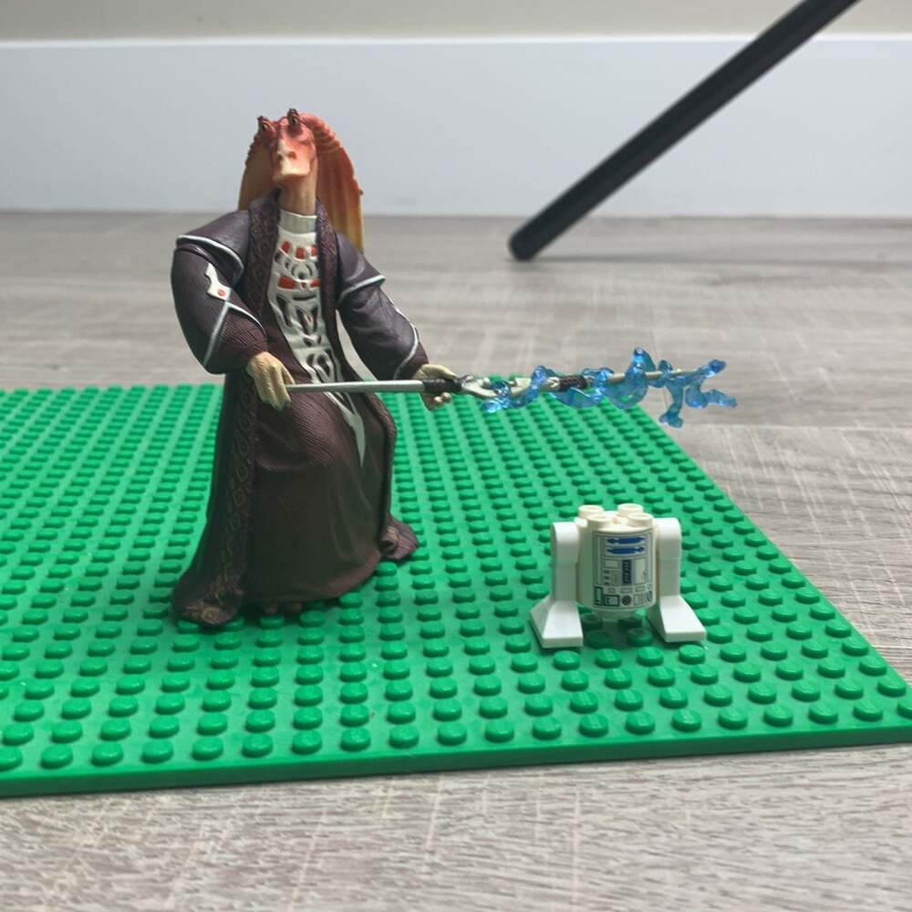 Star Wars Lot Jar Jar Binks LEGO R2D2